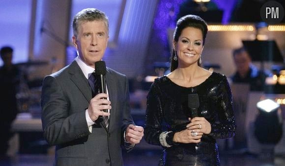 Tom Bergeron et Brooke Burke présentent "Dancing with the Stars"