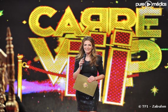 Elsa Fayer présente "Carré ViiiP" sur TF1