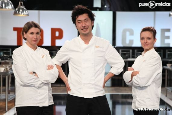 Stéphanie, Pierre Sang et Fanny, finalistes de "Top Chef" 2011