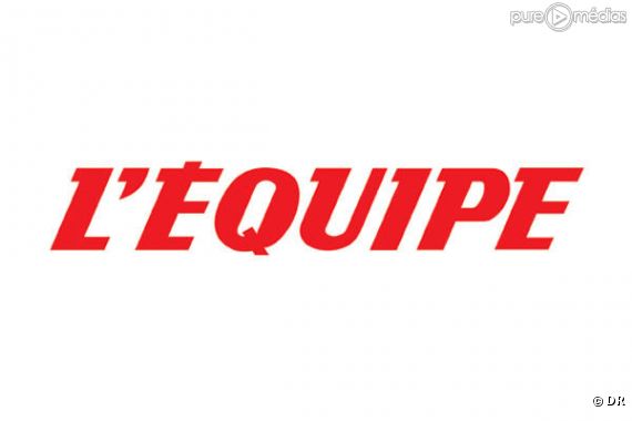 Le logo du quotidien sportif "L'Equipe"