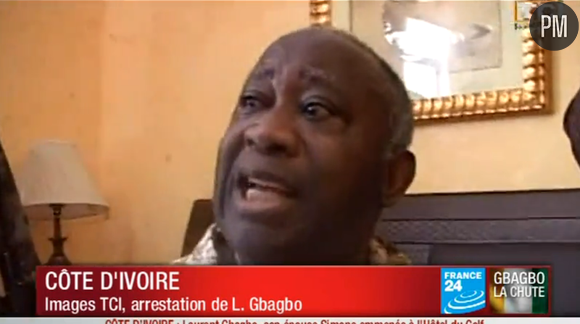 Les images de l'arrestation de Laurent Gbagbo