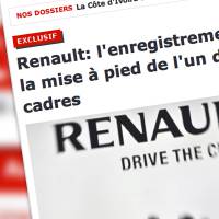 Renault : L'Express.fr publie l'enregistrement de la mise à pied de l'un des cadres