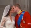 Le baiser du prince William et de la princesse Catherine