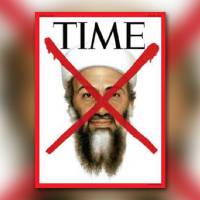 Oussama Ben Laden barré d'une croix rouge à la Une du Time