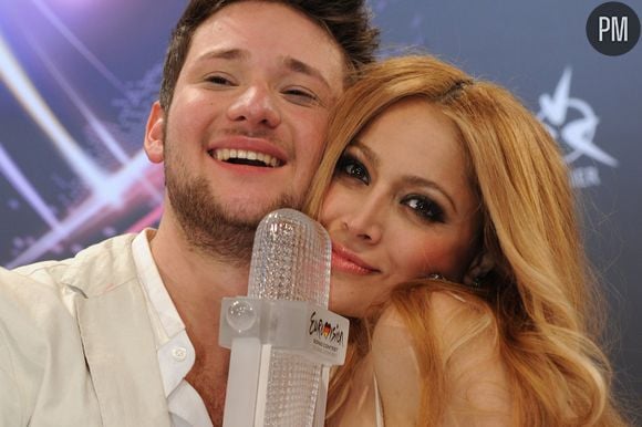 Le duo Ell et Nikki, vainqueur de l'Eurovision 2011.