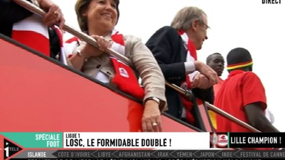 Zapping : Martine Aubry met plusieurs vents à un journaliste d'i-TELE