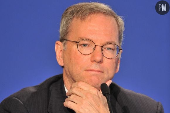 Eric Schmidt lors de l'e-G8