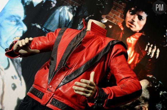 Blouson en cuir porté par Michael Jackson dans le clip de "Thriller"