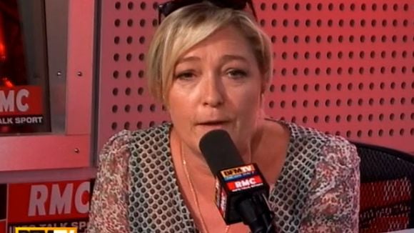 Marine Le Pen : "Laurent Joffrin est déjà parti en croisière avec mon père"