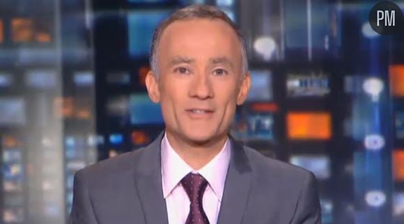 Gilles Bouleau, au JT de TF1 le 18 juillet 2011.