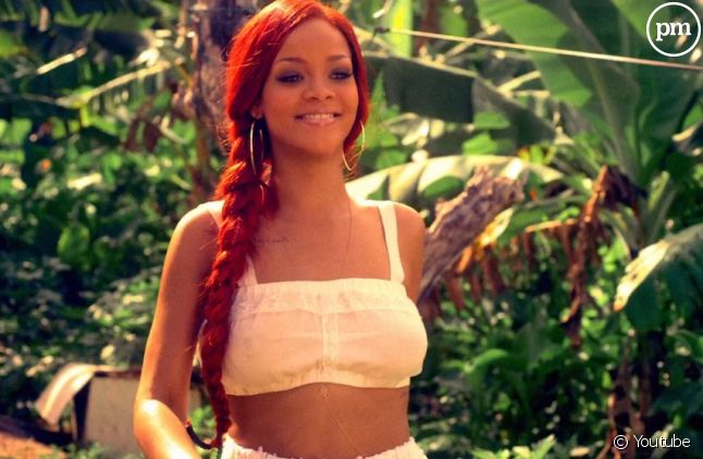 Rihanna dans le clip de "Man Down"