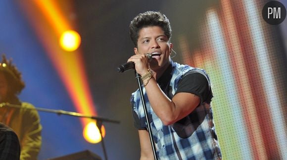 Le chanteur Bruno Mars