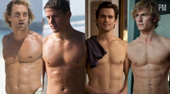 Matthew McConaughey, Channing Tatum, Matt Bomer et Alex Pettyfer