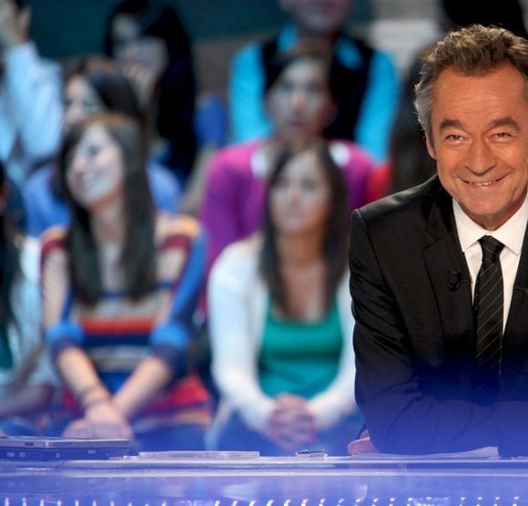 Michel Denisot sur le plateau du "Grand Journal"