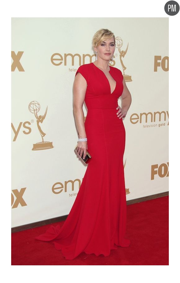 Kate Winslet sur le tapis rouge des Emmy Awards 2011