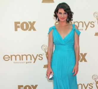 Cobie Smulders sur le tapis rouge des Emmy Awards 2011