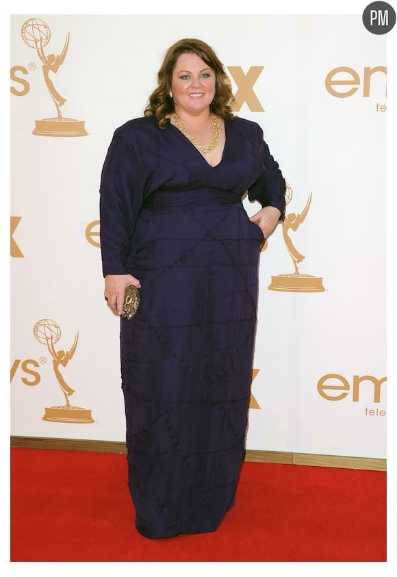 Melissa McCarthy sur le tapis rouge des Emmy Awards 2011