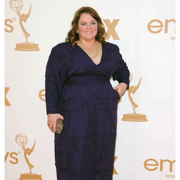 Melissa McCarthy sur le tapis rouge des Emmy Awards 2011