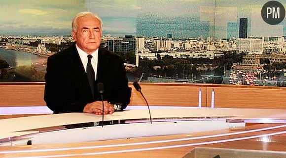 Dominique Strauss-Kahn, le 18 septembre 2011 sur TF1