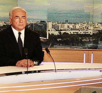 Dominique Strauss-Kahn, le 18 septembre 2011 sur TF1