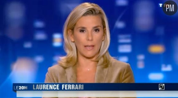 Laurence Ferrari, le 21 septembre 2011 sur TF1.