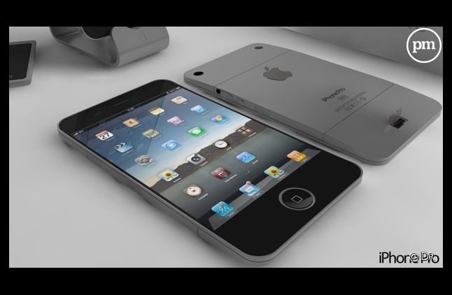 L'iPhone 5, comme certains designers l'imaginent.