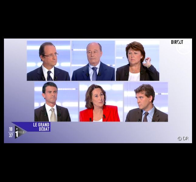 Le débat des primaires PS, organisé sur i-TELE, LCP et Europe 1.