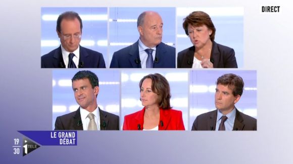 Le second débat des primaires PS.