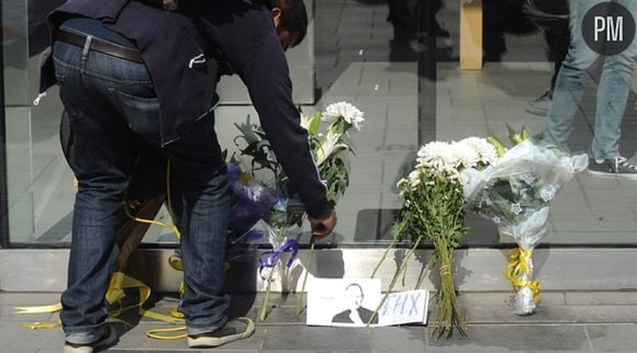 Hommage à Steve Jobs dans un Apple Store en Chine