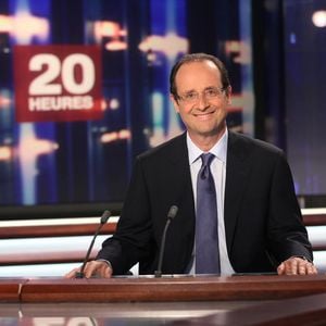 François Hollande sur le plateau du "20 Heures" de France 2