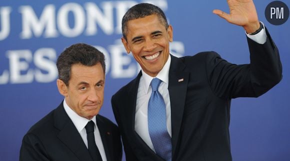 Barack Obama et Nicolas Sarkozy, lors du G20 à Cannes.