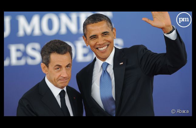 Barack Obama et Nicolas Sarkozy, lors du G20 à Cannes.
