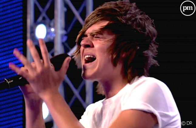 Frankie Cocozza lors de son audition pour "The X Factor" UK 2011