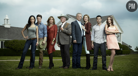 Le cast de "Dallas" 2012