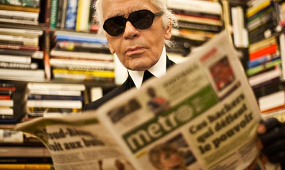 Karl Lagerfeld.