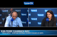 Cécile Duflot face à Jean-Pierre Elkkabach.