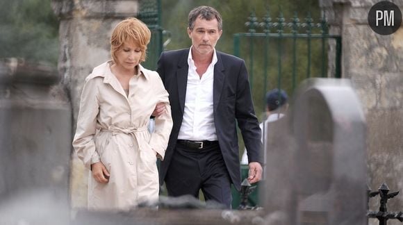 Nathalie Baye et Bruno Wolkowitch dans "Les Hommes de l'ombre"