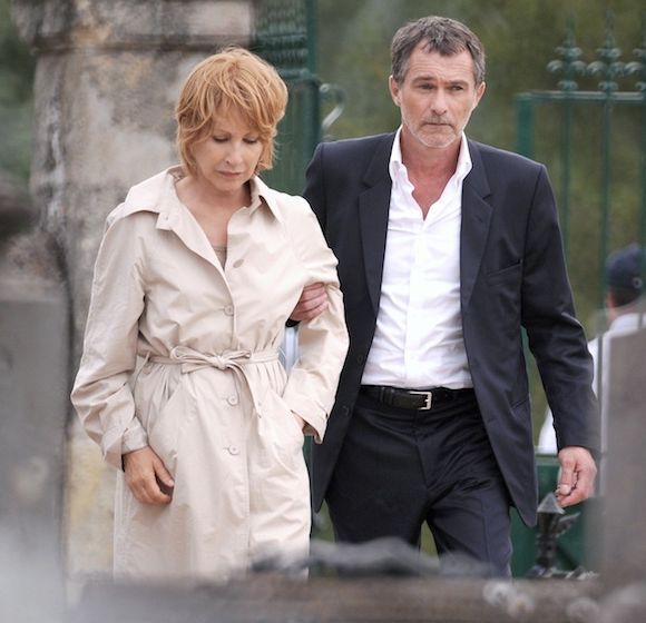 Nathalie Baye et Bruno Wolkowitch dans "Les Hommes de l'ombre"