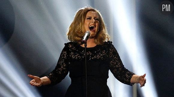 Adele aux Brit Awards 2012