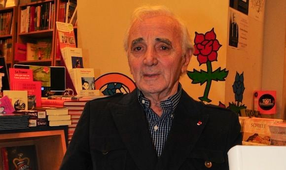 Charles Aznavour, en décembre 2011