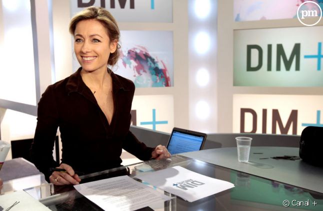 Anne-Sophie Lapix, journaliste pour Canal+.
