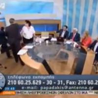 Grèce : un député néonazi attaque une opposante en direct à la télé