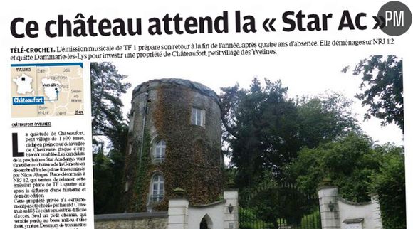 Le nouveau château de la Star Academy syr NRJ 12.