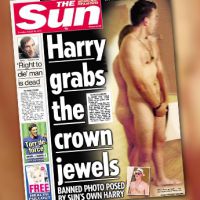 The Sun remplace à sa Une le prince Harry nu par une doublure