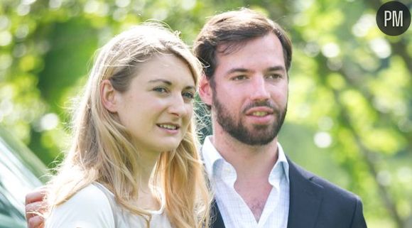 Le prince Guillaume de Nassau, grand-duc héritier de Luxembourg et la comtesse Stéphanie de Lannoy