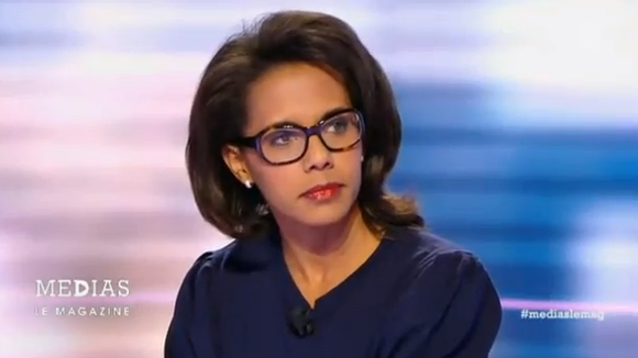 Audrey Pulvar, invitée de "Médias le magazine" sur France 5.