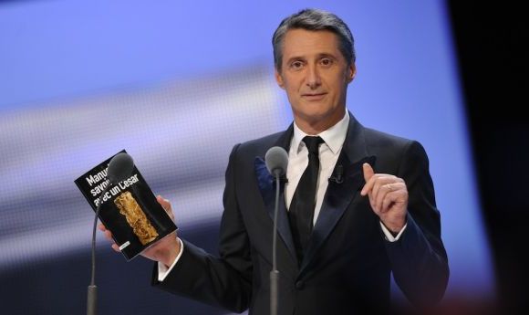 Antoine de Caunes, maître de cérémonie des César.