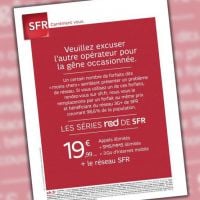 Dans une pub, SFR fustige les pannes de Free Mobile