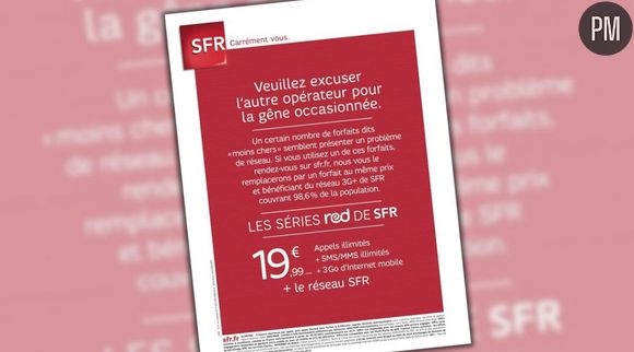 Pub de SFR