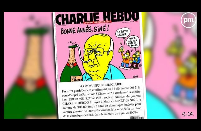 A la Une de Charlie Hebdo la semaine prochaine.